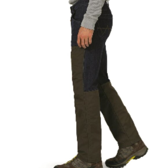 Men's 42x30 Wrangler ATG Denim Upland Pants | Heavyweight Denim Water Repellent - Picture 10 of 11